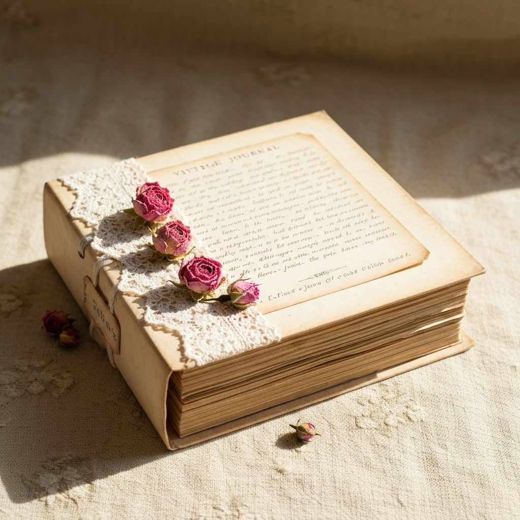 Vintage Rose Junk Journal
